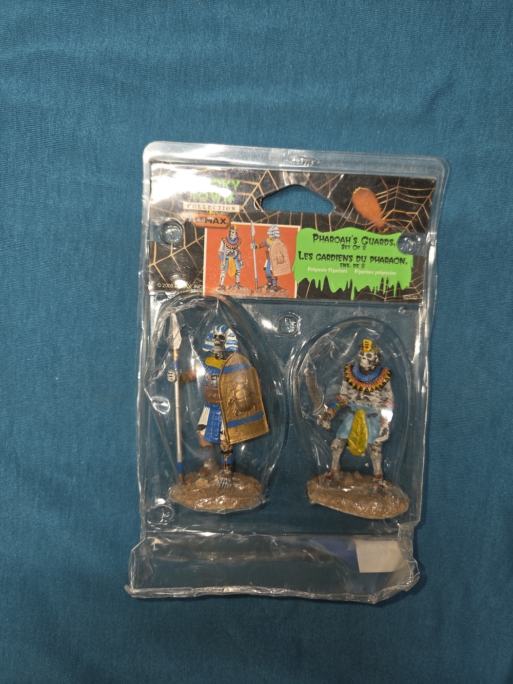 2008 Lemax Spooky Town Pharoah's Guards #82532 Retired